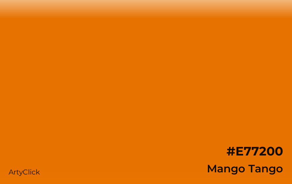 Mango Tango #E77200