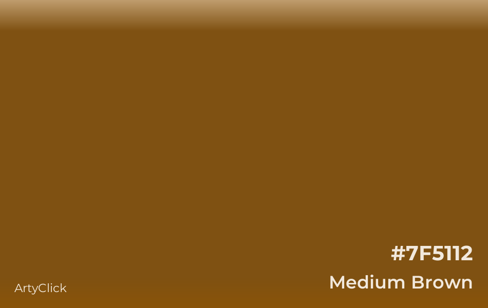Medium Brown #7F5112