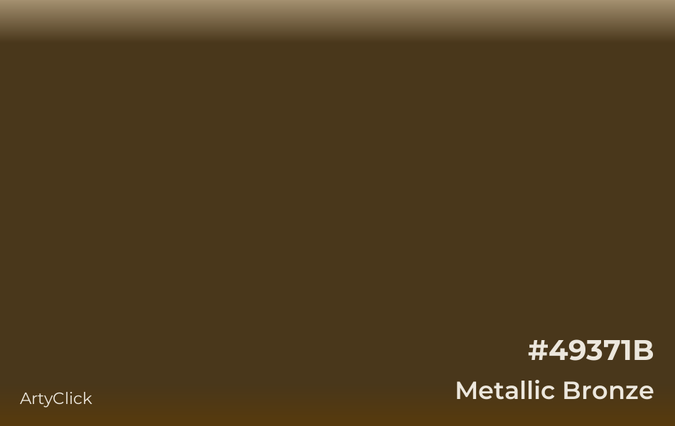 Metallic Bronze #49371B
