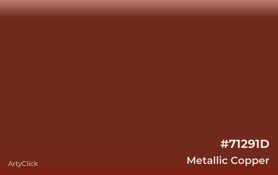 Metallic Copper #71291D