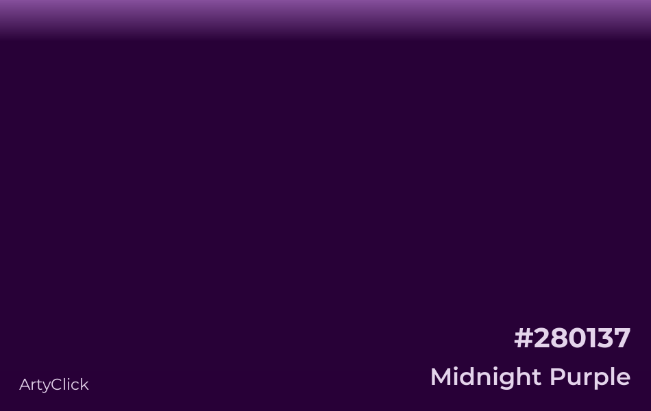 midnight purple color