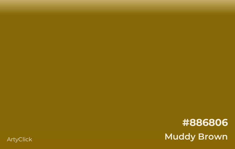Muddy Brown #886806