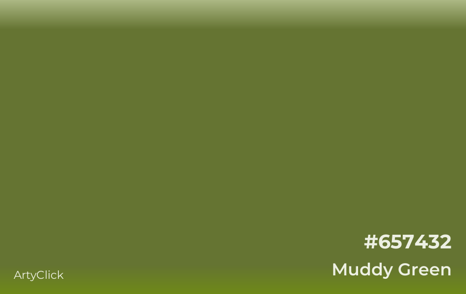 Muddy Green #657432