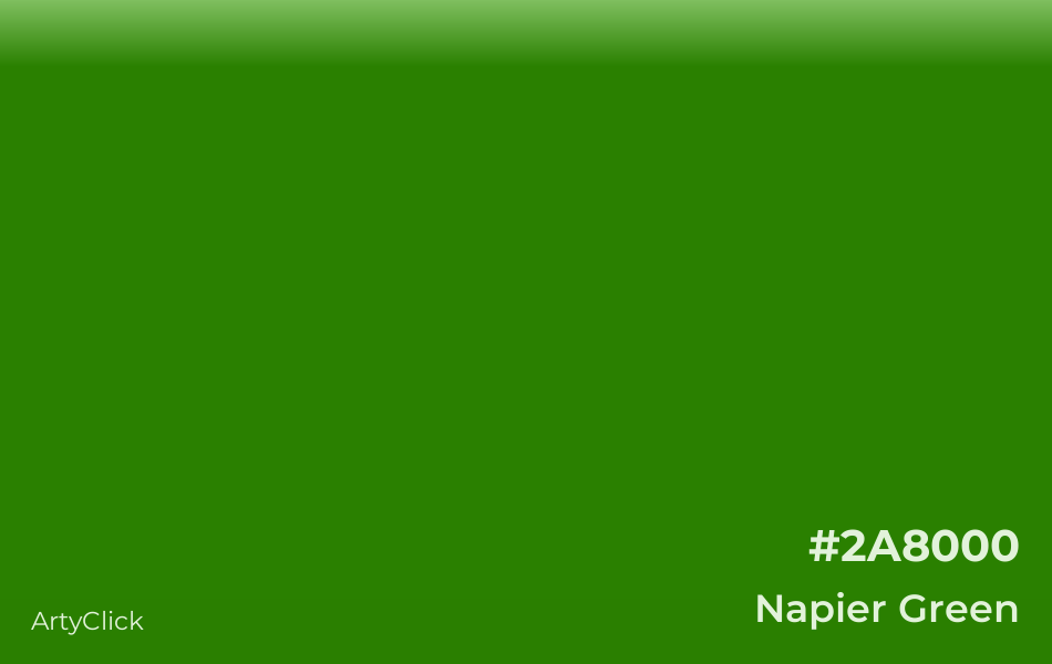 Napier Green #2A8000
