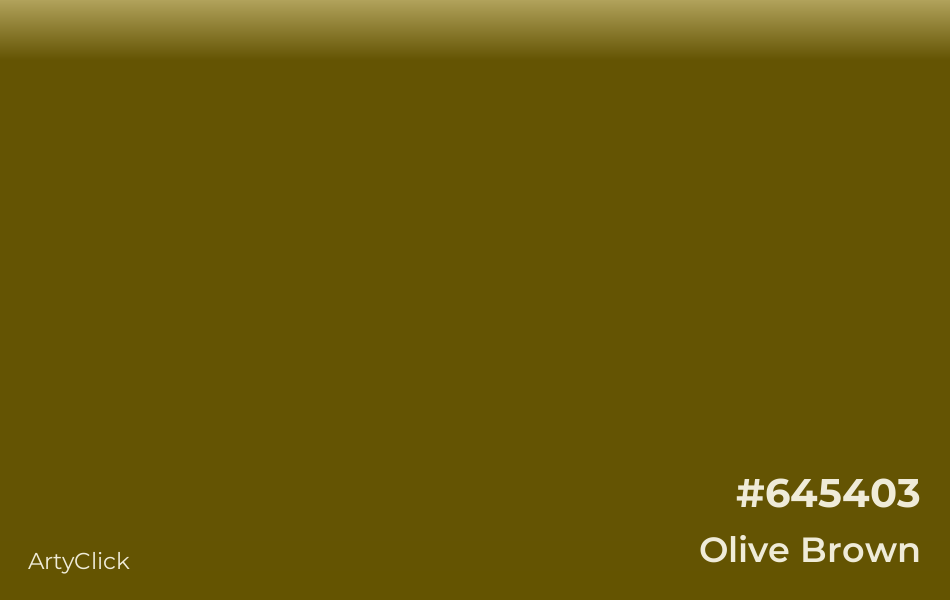 Olive Brown #645403
