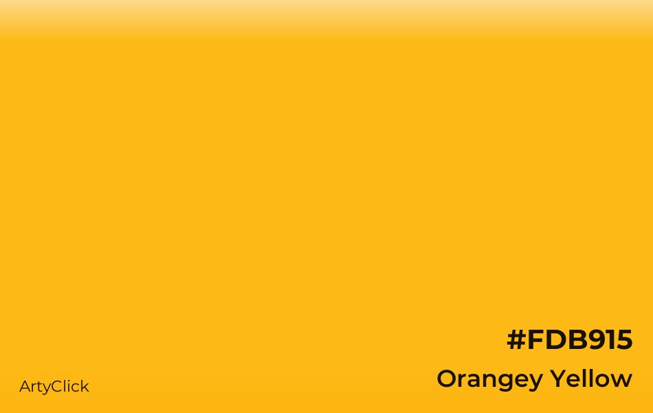 Orangey Yellow #FDB915