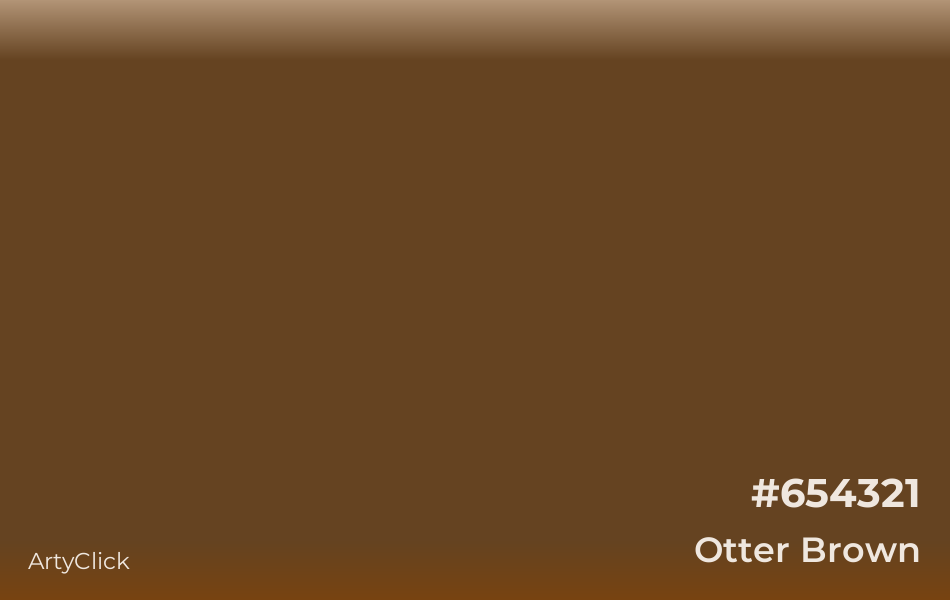 Otter Brown #654321
