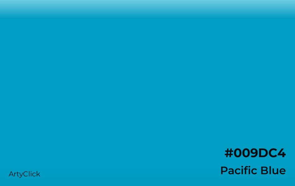 colorswall on X: Shades of Pacific Blue color #009DC4 hex #009dc4