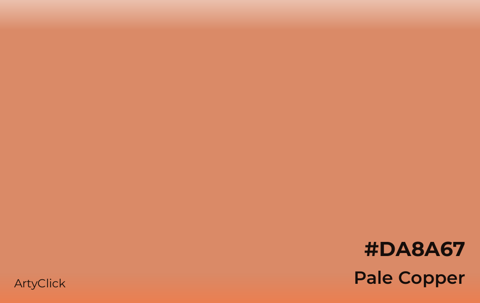 Pale Copper #DA8A67