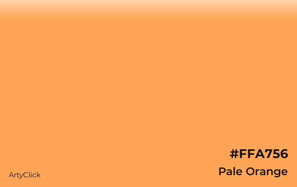 Pale Orange #FFA756