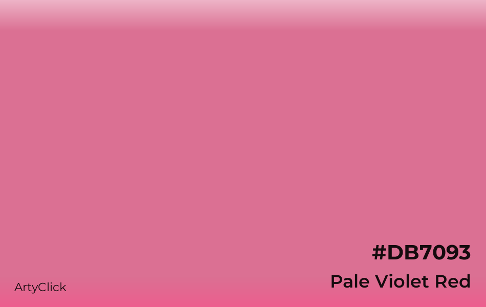 Pale Violet Red #DB7093