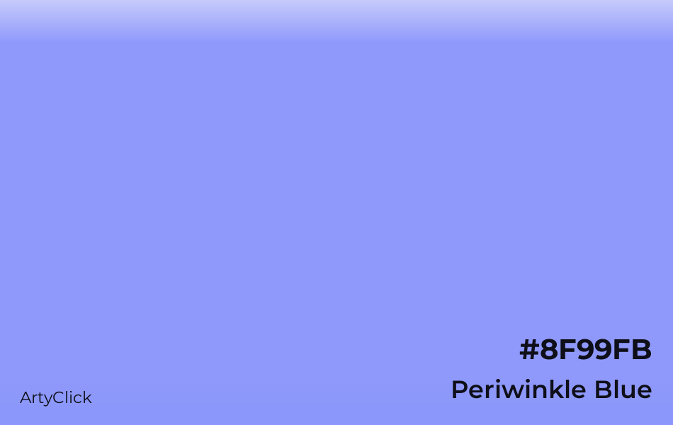 Periwinkle Blue #8F99FB