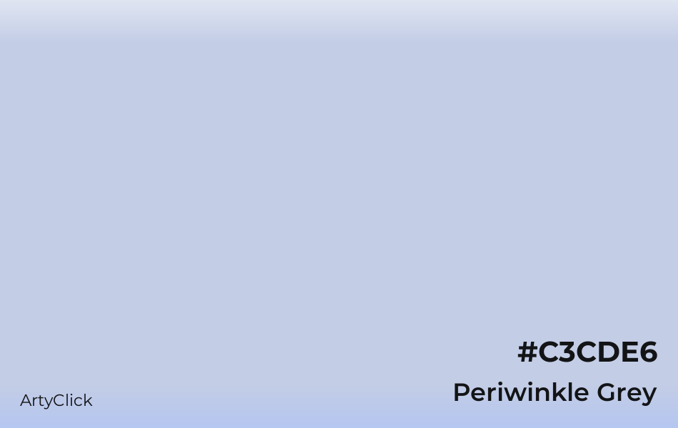 Periwinkle Grey #C3CDE6