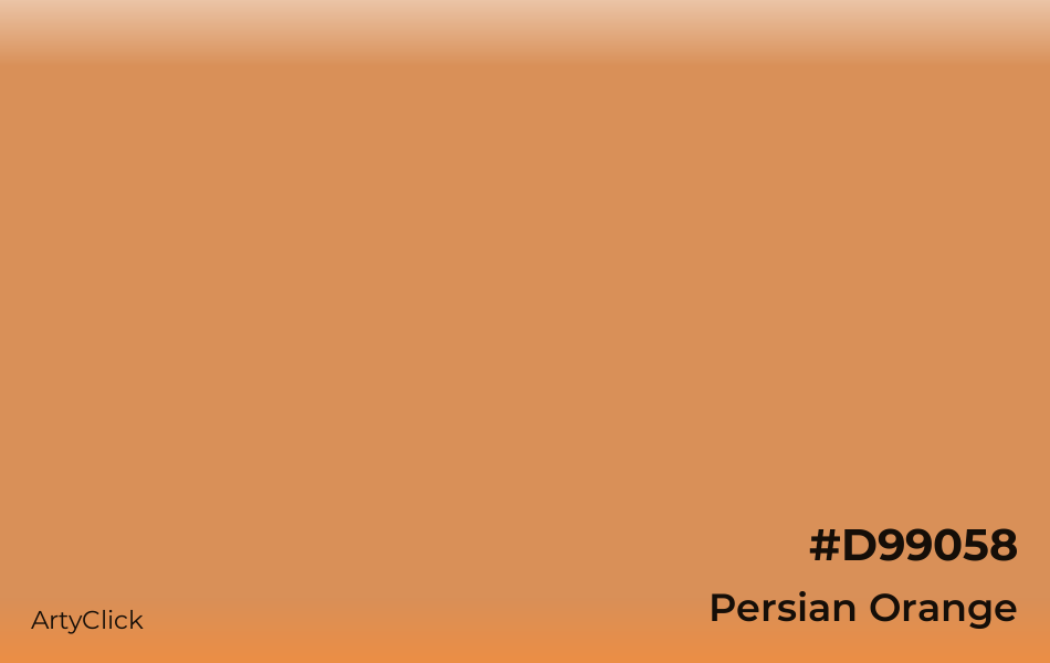 Persian Orange #D99058