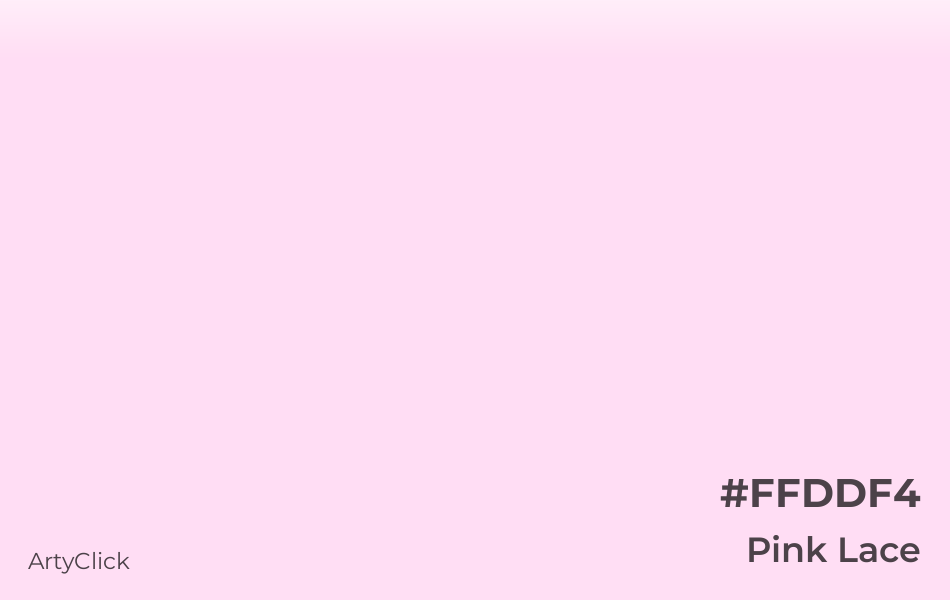 Pink Lace #FFDDF4