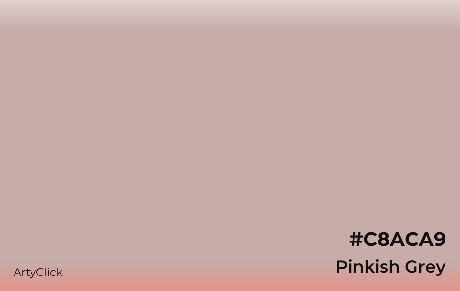 Pinkish Grey #C8ACA9
