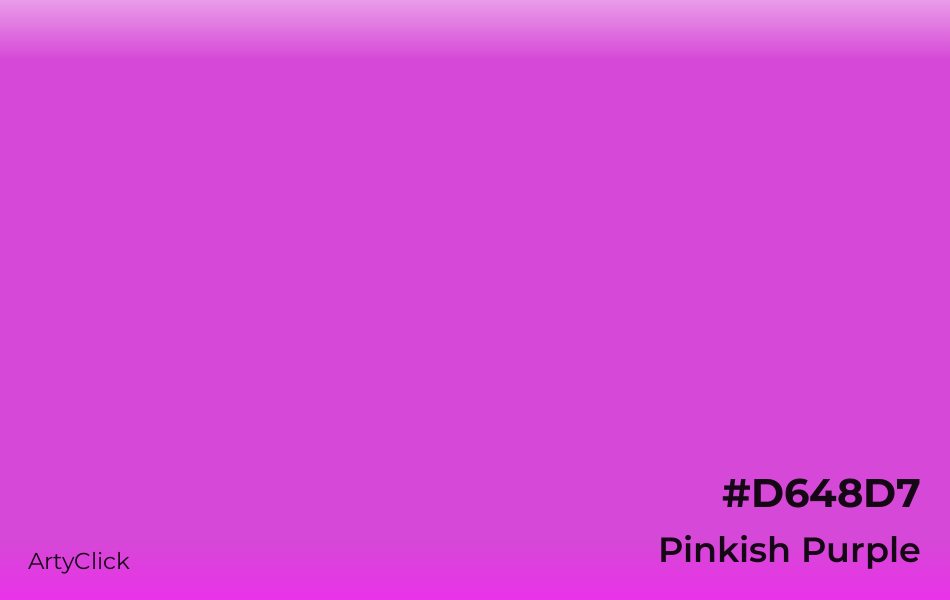 Pinkish Purple #D648D7