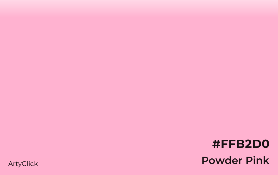Powder Pink #FFB2D0
