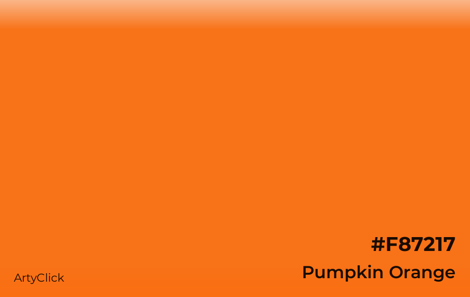 Pumpkin Orange #F87217