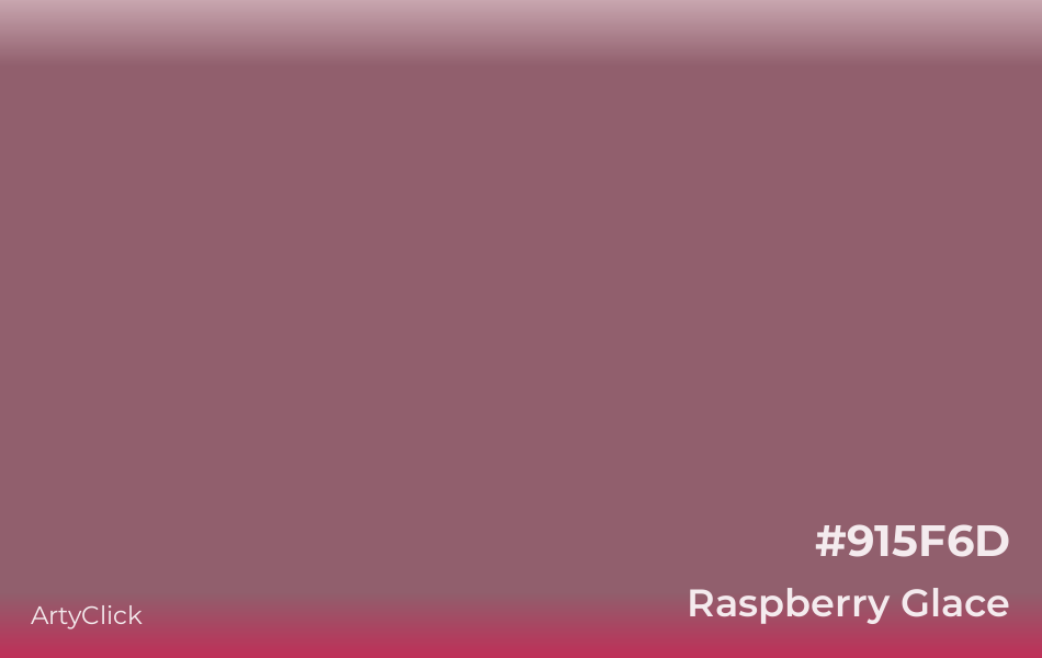 Raspberry Glace #915F6D