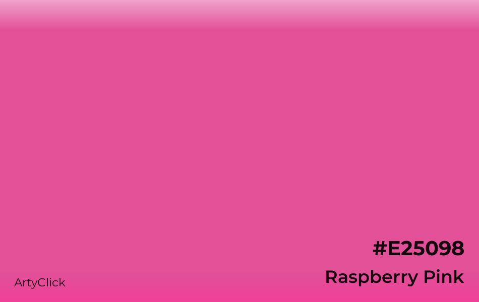 Raspberry Pink #E25098