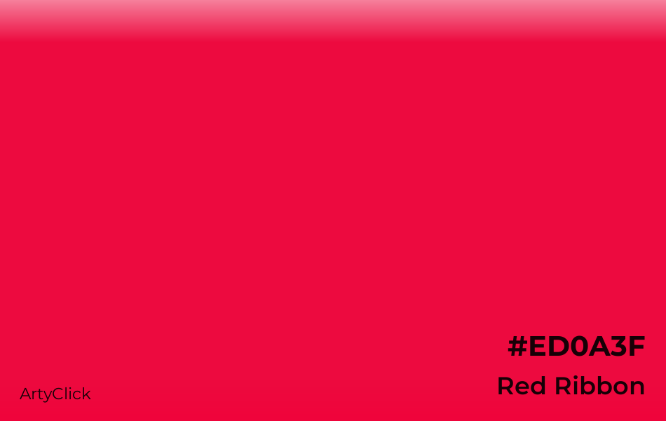 Red Ribbon #ED0A3F