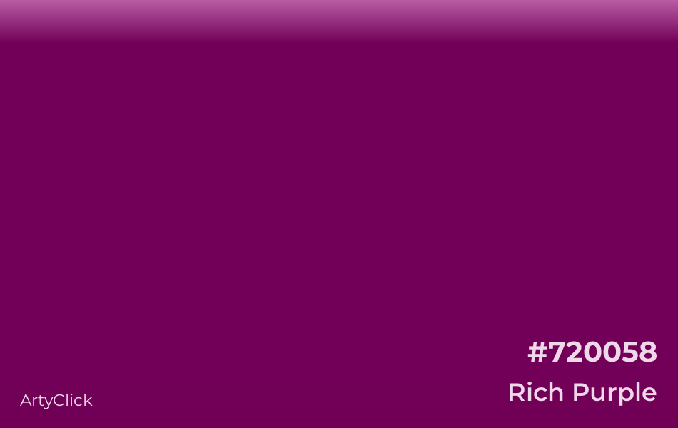 Rich Purple #720058