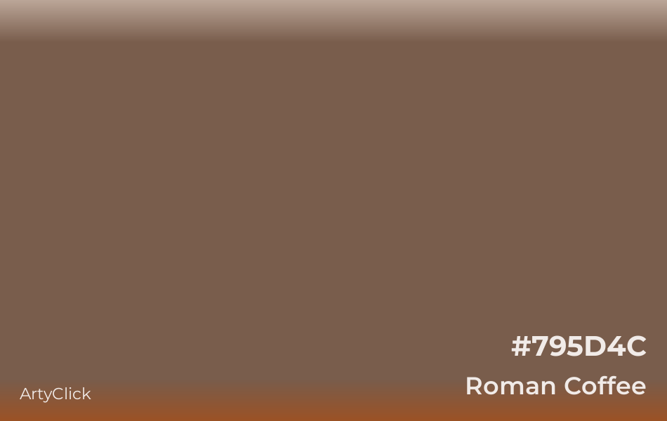Roman Coffee #795D4C