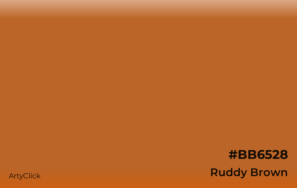 Ruddy Brown #BB6528
