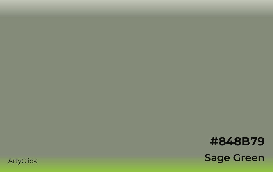Sage Green #848b79