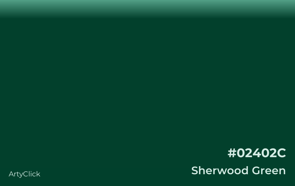Sherwood Green #02402C