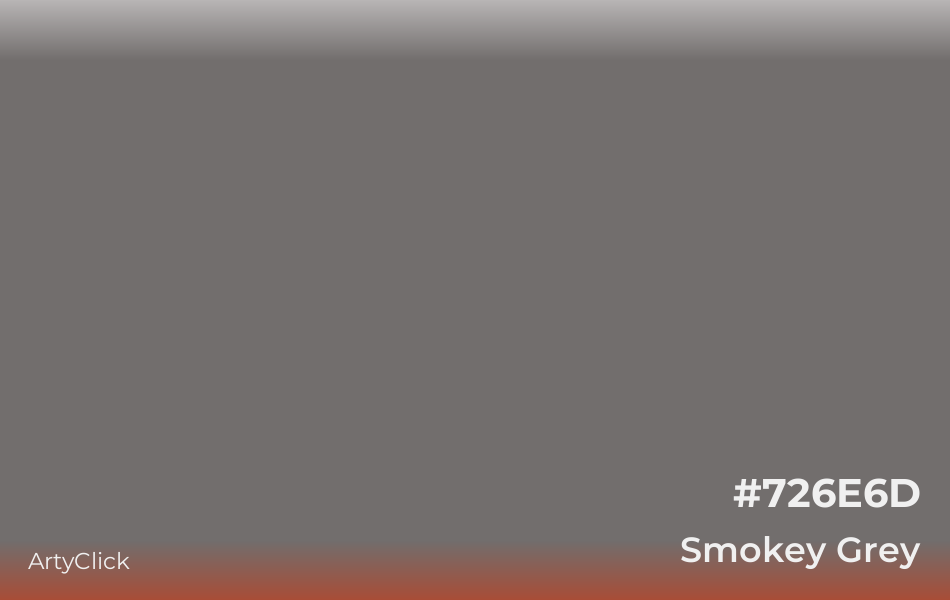 Smokey Grey #726E6D