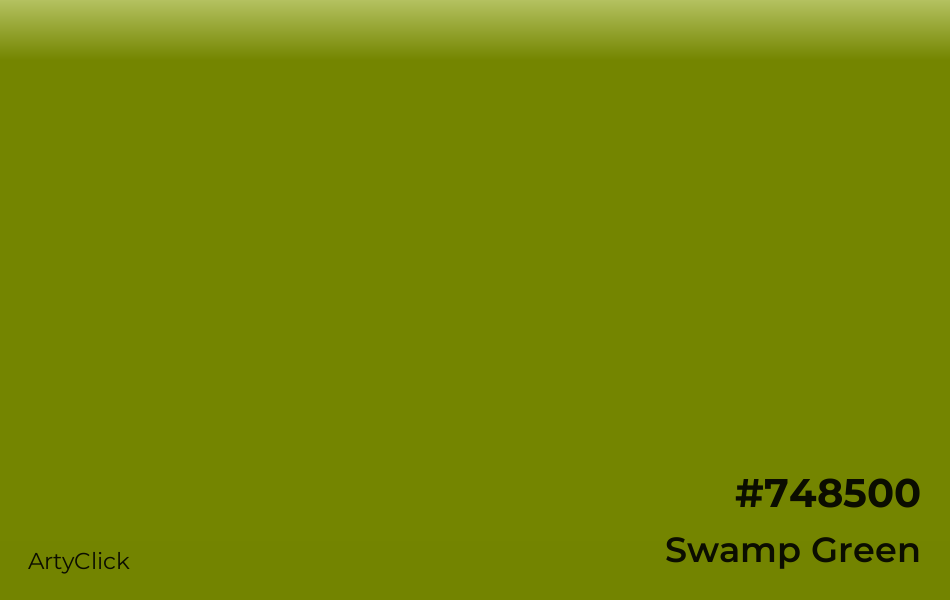 Swamp Green #748500