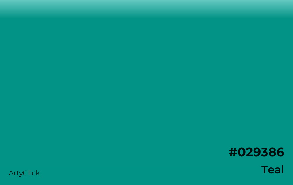 Teal Color ArtyClick