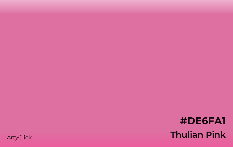 Thulian Pink #DE6FA1