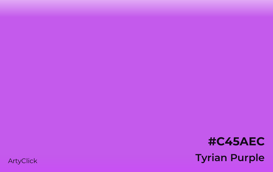 Tyrian Purple #C45AEC