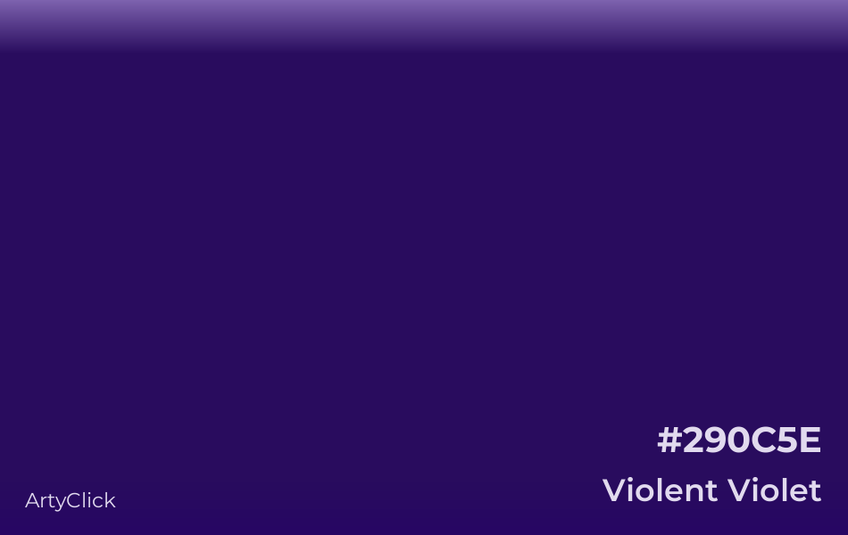 Violent Violet #290C5E