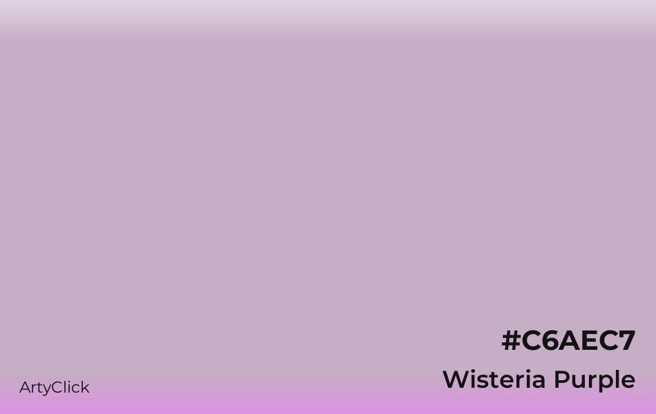 Wisteria Purple #C6AEC7