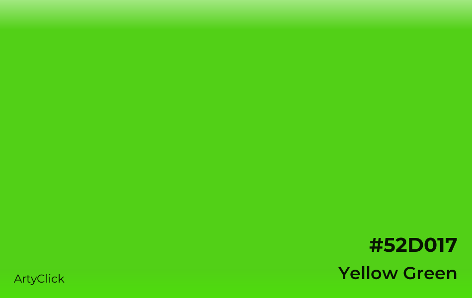 Yellow Green #52D017