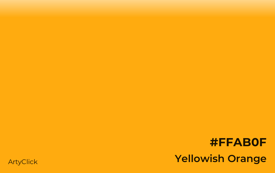 Yellowish Orange #FFAB0F